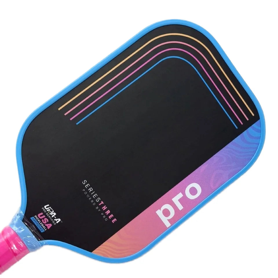 New Style Professional Grade Durable Training & Entertainment Hot Pressed  Carbon Fiber Matte Cloth GEN3 Pickleball Racket
