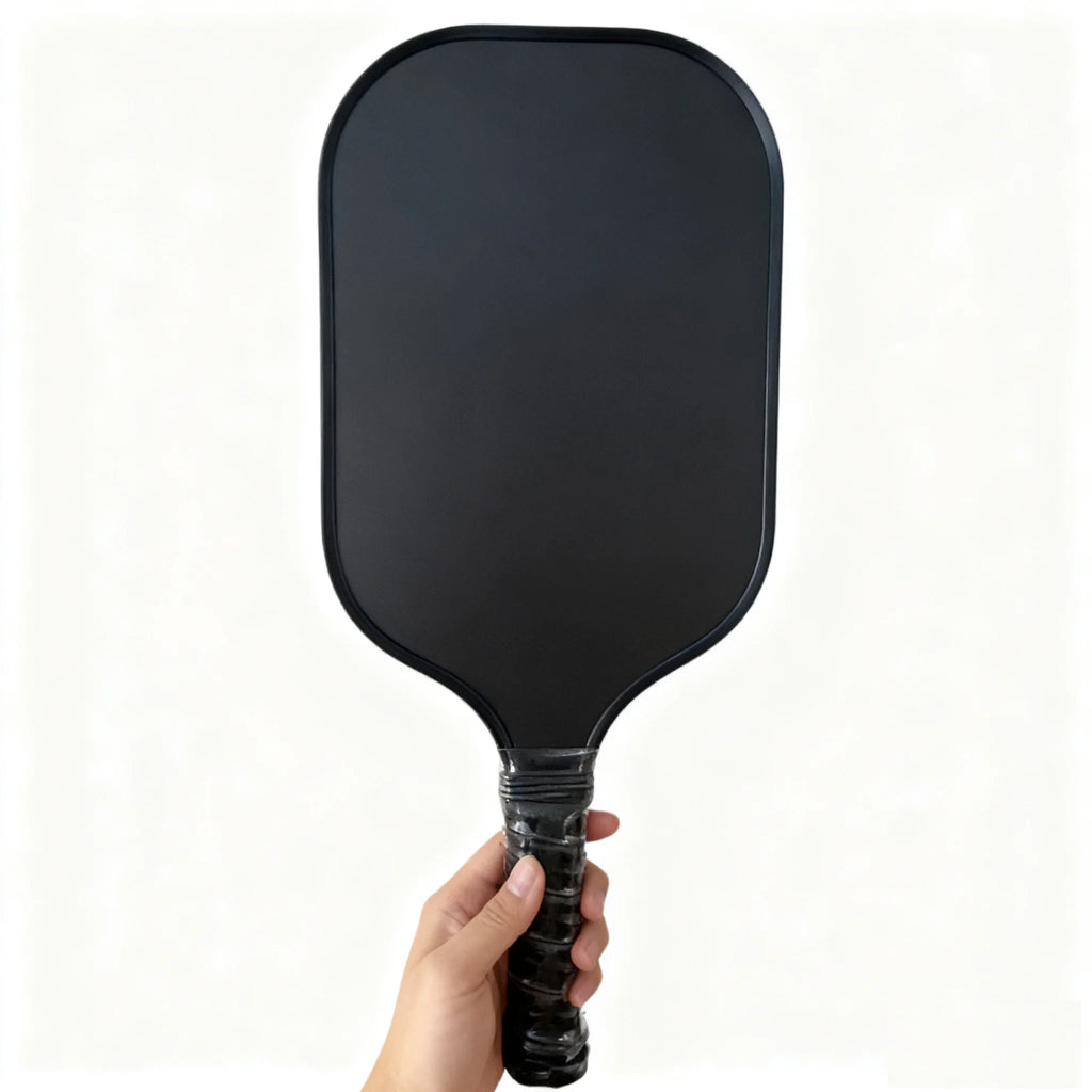 Raquette Pickleball Fibre de Carbone T700 - Modèle Simple Noir