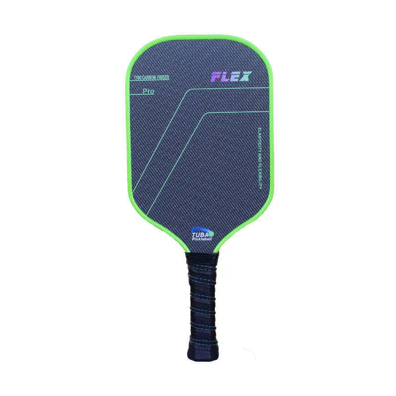 New Style 16mm Honeycomb Titanium Wire Pattern Strong Rotational Force Carbon Fiber Cloth Texture Frosted High-end Pickleball