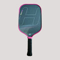 Raquette de pickleball logo H Violet et bleu