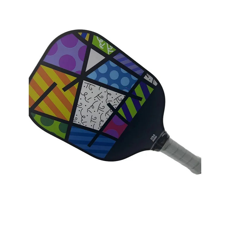 Hot Selling Lightweight Children's Version Portable Durable 13mm Thickness Honeycomb Core Training Fiberglass Pickleball Paddle