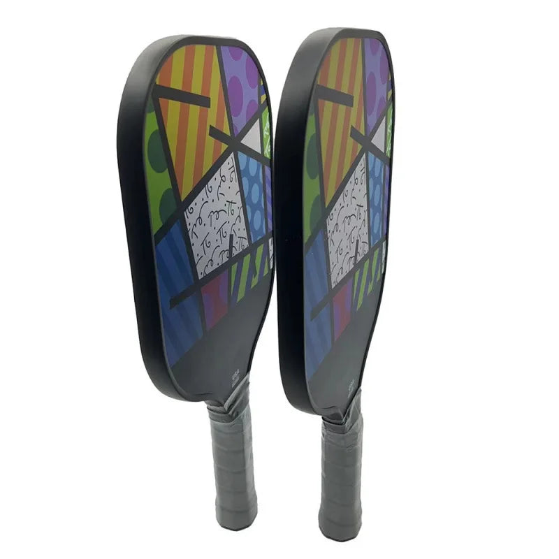 Hot Selling Lightweight Children's Version Portable Durable 13mm Thickness Honeycomb Core Training Fiberglass Pickleball Paddle