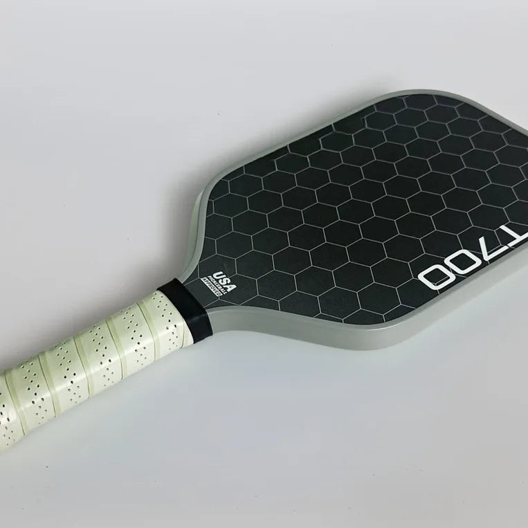 Raquette de  Pickleball fibre de carbone T700 (16mm) Noir