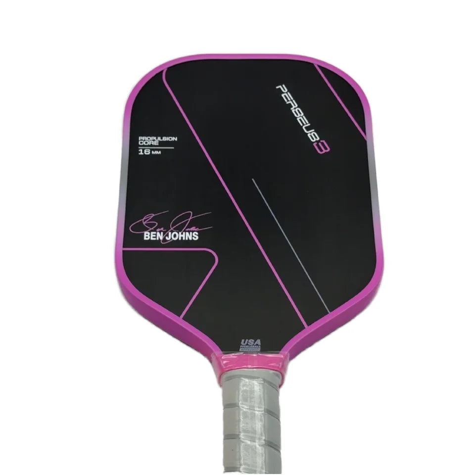 Hot Selling Pink High Quality T700 18K Carbon Fiber  16mm Thickness Durable GEN3 Pickleball Paddle