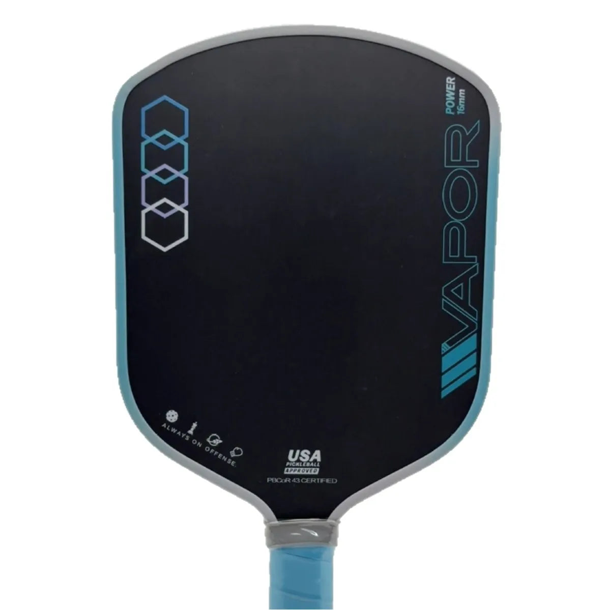 Hot Selling T700 Honeycomb Core 11Six24 Model 16mm Thickness Hot-Pressed Carbon Fiber Matte Durable  Pickleball Paddle