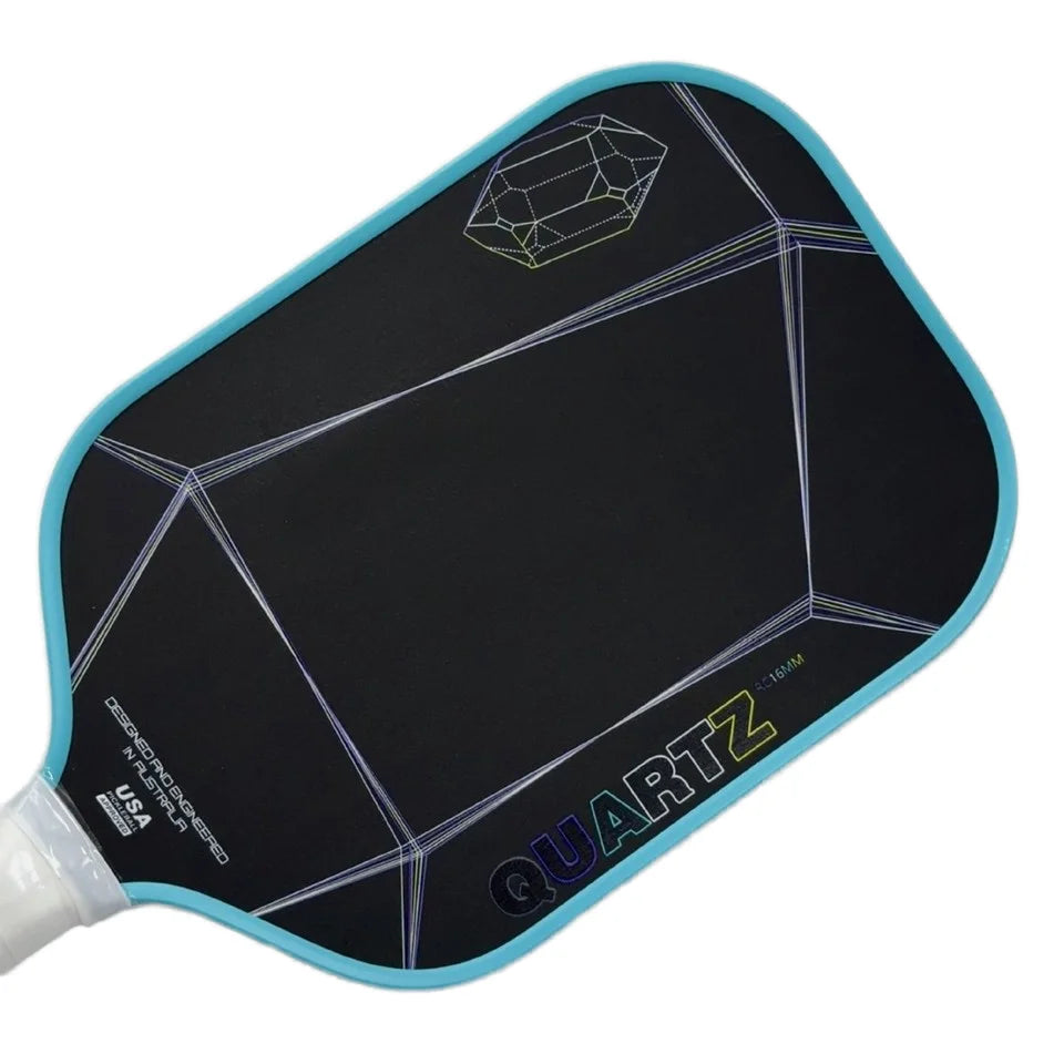 Raquette de Pickleball fibre de carbone Force End Bleu