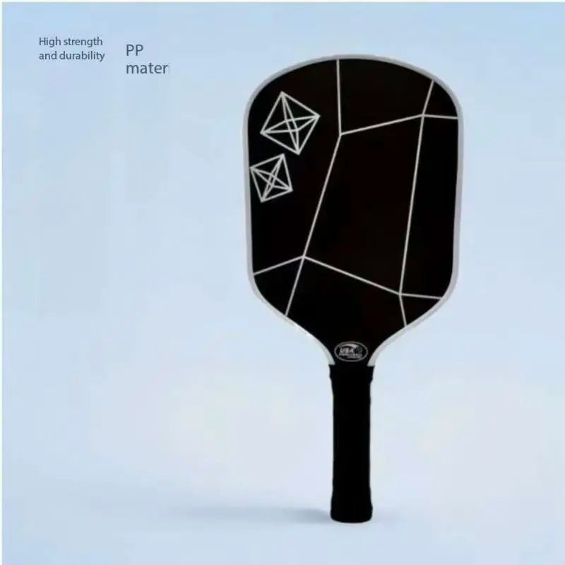 Raquette de pickleball fibre de carbone Noir motif diamant