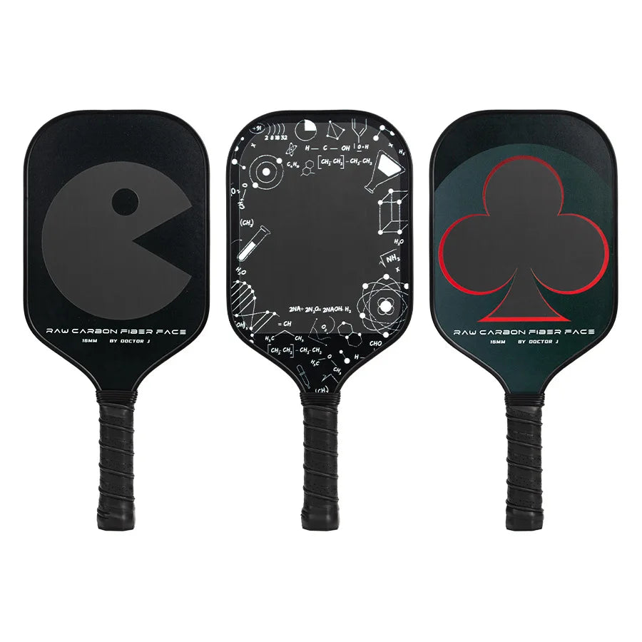 Hot Selling Durable Professional Competition Grade Hot Press Cloth Frosted Honeycomb Core Carbon Fiber Pickleball Paddle