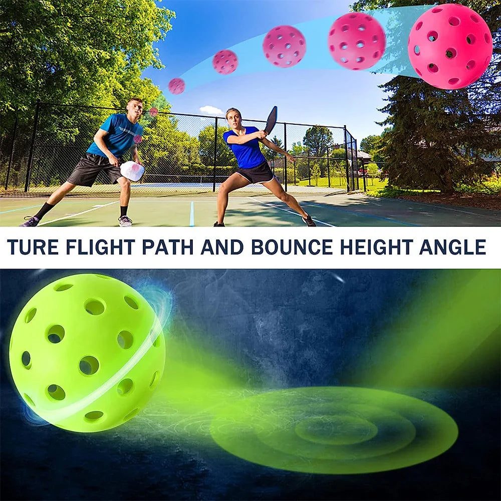 Hot Selling Durable 74mm 40-Hole 16mm Thickness PE Integrated Outdoor Floor Pickleball Mat for Children Training & Entertainment