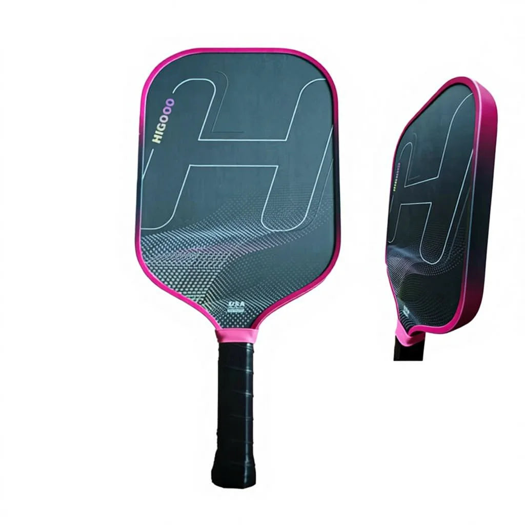 Raquette de Pickleball fibre de carbone T700 H Bleu et violet