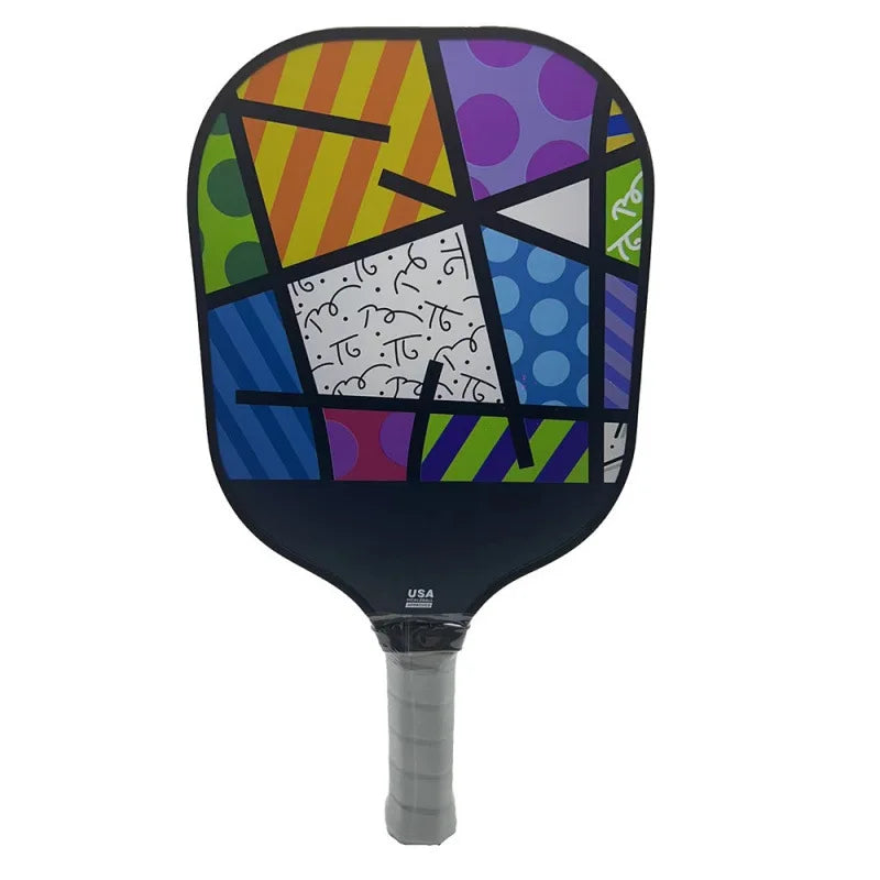Hot Selling Lightweight Children's Version Portable Durable 13mm Thickness Honeycomb Core Training Fiberglass Pickleball Paddle