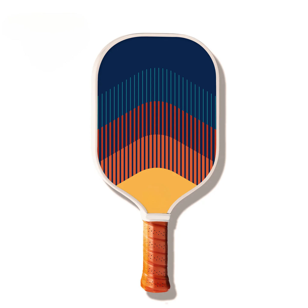 Raquette de pickleball en fibre de verre couleur arc en ciel